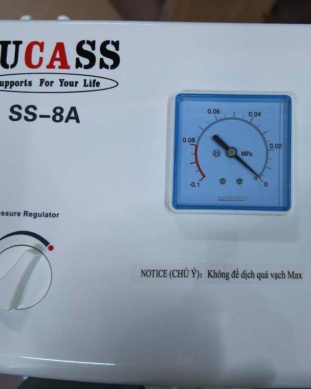 Máy hút dịch đờm 2 bình Lucass